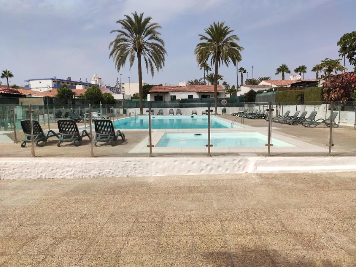 Bungalow With Private Garden Nex To Yumbo Center Villa Maspalomas  Spain