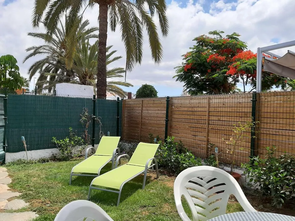 Bungalow With Private Garden Nex To Yumbo Center Villa Maspalomas  Spain